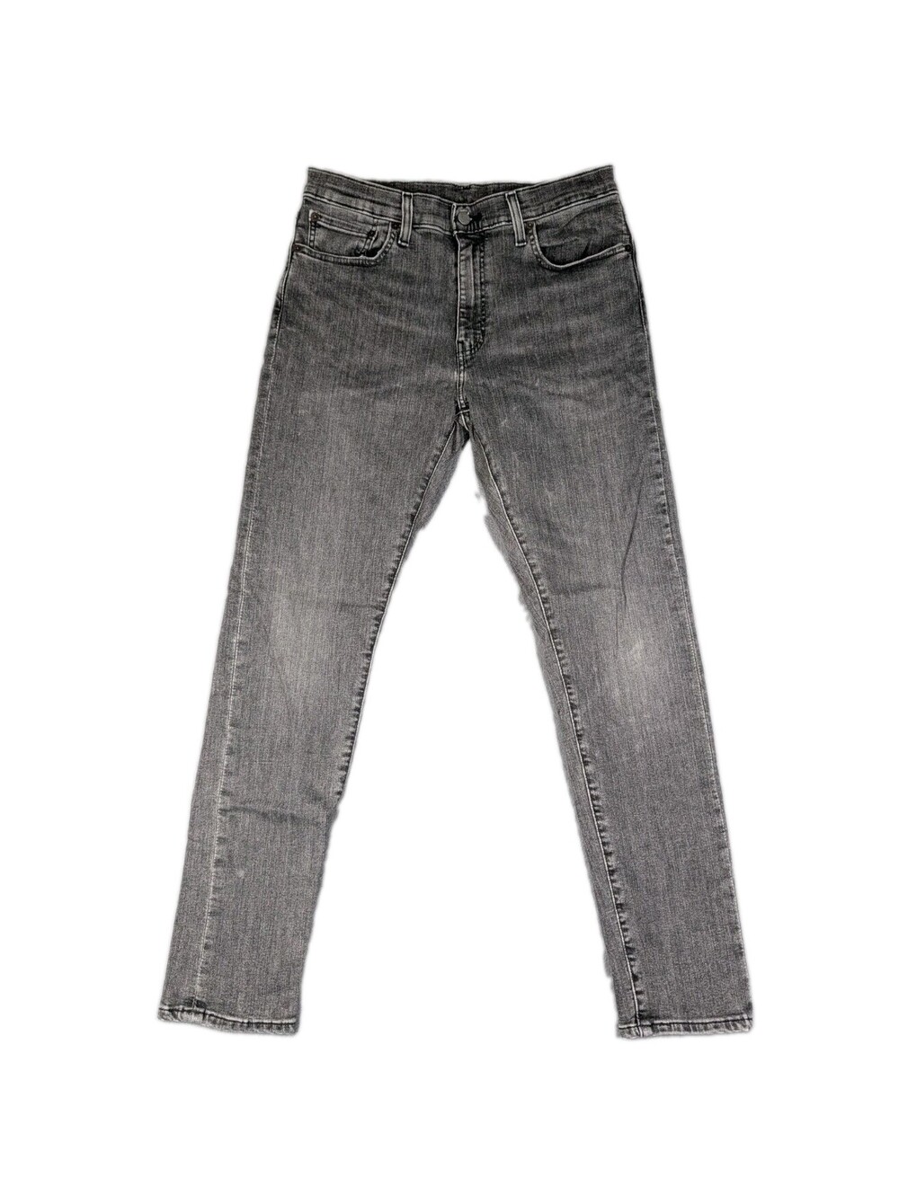 Levis Premium 512 Mens 33X32 Gray Slim Taper Stretch Denim Jeans Casual Pants